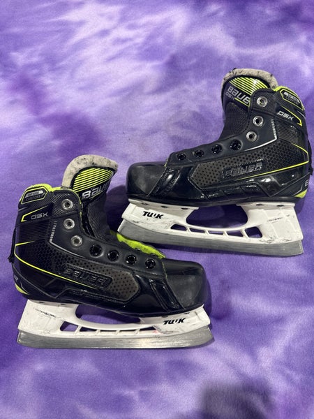 Youth Bauer GSX Hockey Goalie Skates Regular Width 13 (Used)