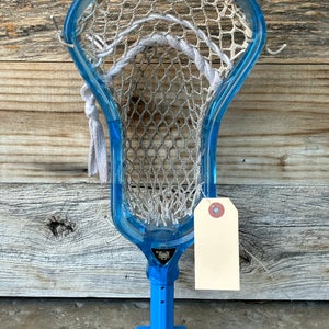 Blue ECD Lacrosse Ion Strung Head