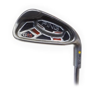 Ping G15 Single 7 Iron Yellow Dot Steel Ping AWT Regular Flex