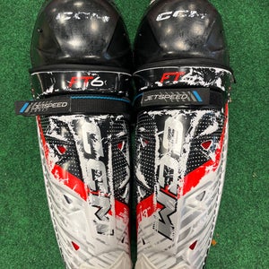 Senior CCM Jetspeed FT6 Shin Pads 13" (Used)