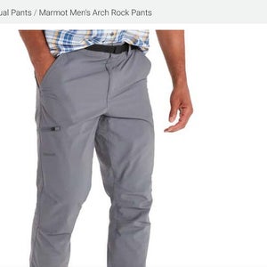 Marmont Men's Arch Rock Pant Color: Steel Onyx size 34" NEW