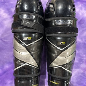 Senior Bauer 3S Pro Shin Pads 15" (Used)