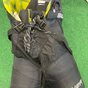 Black Bauer HP ELITE Hockey Pants (Used) | Junior Large