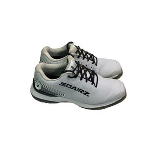 Used Sqairz Mens Golf Shoes White Senior 10 11347-S000250015