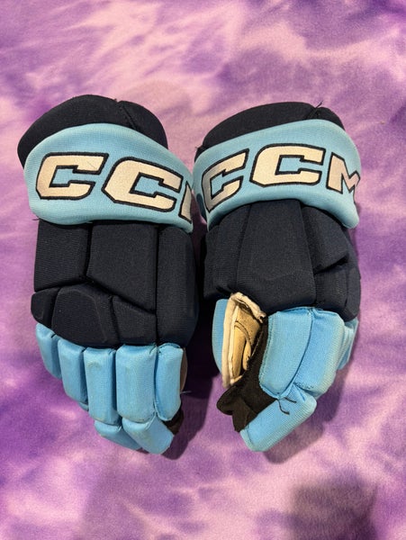 Blue Senior CCM 85C Gloves 15" (Used)