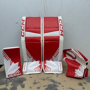 34"  CCM Eflex 6 Regular Goalie Full Set (New)