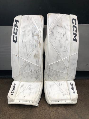 26"+1 Junior CCM Axis 2.5 Goalie Leg Pads (Used)