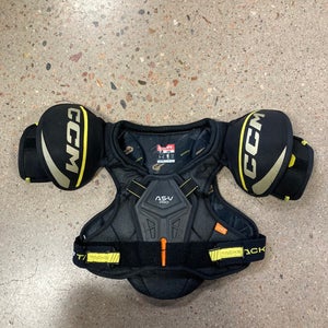 Large Youth CCM Tacks AS-V Pro Shoulder Pads (Used)