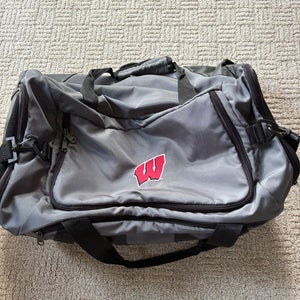 Wisconsin Gray Adult Unisex Under Armour Duffle Bag (Used)