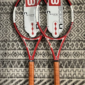 MATCHED TRIO: NEW 2025 Wilson nCode Six.One Tour 90 - 4 3/8 - Federer