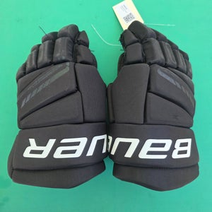 Black Senior Bauer X Gloves 14"