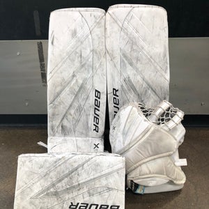 30" Intermediate Bauer Vapor X5 Pro Goalie Full Set Regular (Used)