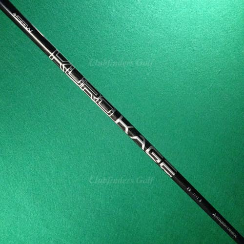 Mitsubishi Rayon Kuro Kage Black 50 TiNi .335 Regular 43.75" Pulled Wood Shaft