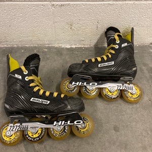 Used Junior Bauer RS Inline Skates Size 3