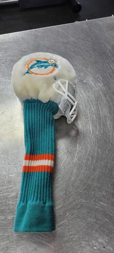 Used MIAMI DOLPHIN HEADCOVER Field Equipment 11497-S000149712