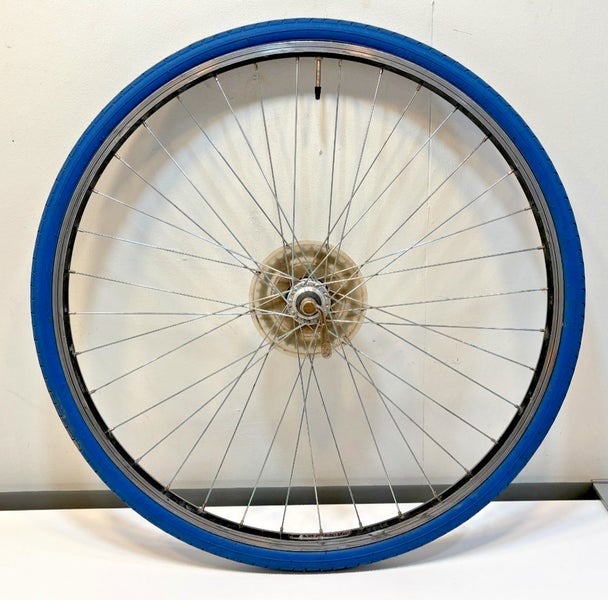 Trek Matrix 550 7-Speed 36-Steel Spoke Black Aluminum 700C Wheelset ...