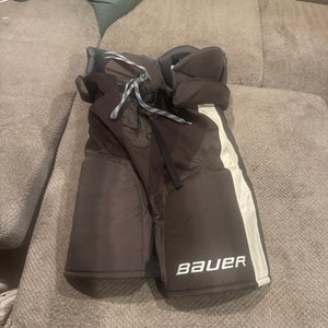 Bruins Centennial Large Senior Bauer Vapor Pro Hockey Pants Pro Stock (Used)