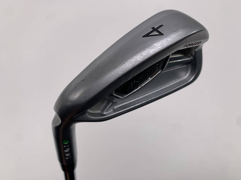 Ping Anser Forged 2013 Single 4 Iron Green Dot 2* Up KBS Tour Regular Steel LH