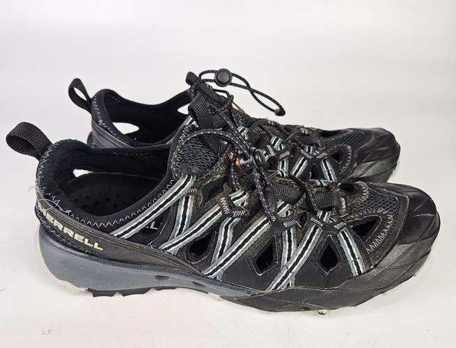 Merrell Choprock Water Hiking Trail Sieve Shoes Sandals Black Grey Mens Size: 8