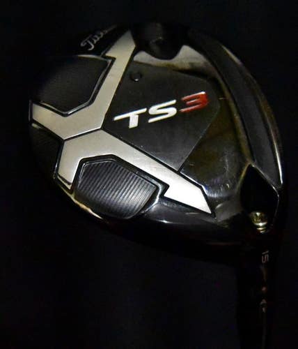 TITLEIST TS3 3-WOOD LOFT:15 SHAFT: STIFF LENGTH: 43 IN RH