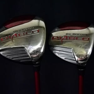 DIABLO BIG BERTHA WOOD SET 3 AND 4 WOOD, RIGHT HANDED, STIFF FLEX, 42"