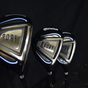 TAYLORMADE RORY SET DRIVER (39"), WOODS  (36/37"), PUTTER RH JUNIOR FLEX