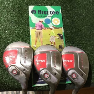 Cobra Ladies Max Offset Hybrids Set (4H-6H) Matrix MFS White Tie X4 50g Graphite