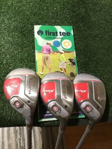 Cobra Ladies Max Offset Hybrids Set (4H-6H) Matrix MFS White Tie X4 50g Graphite