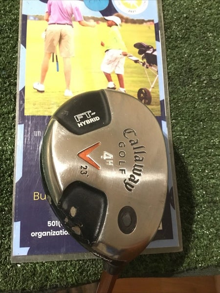 Callaway Ladies Fusion FT-Hybrid Draw 23* 4 Hybrid Aldila NVS 70g Graphite Shaft