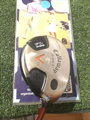 Callaway Fusion FT-Hybrid Draw 23* 4 Hybrid Regular Aldila NVS 85g Graphite