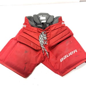 Used Bauer ELITE Inter Goalie Pant Red LG 11860-C000293188