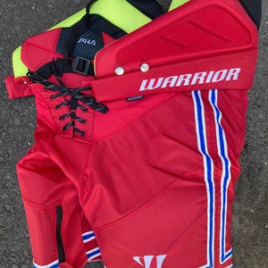 Red Senior Small Warrior alpha Hockey Pants (Used)