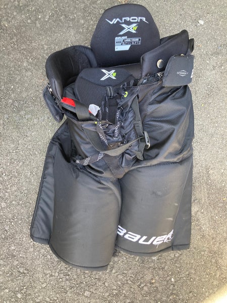 Black Senior Large Bauer Vapor X-W Hockey Pants (Used)