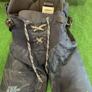 Merrimack College Bauer Custom Pro Hockey Pants Pro Stock (Used) | Senior Medium +1”
