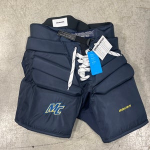 Merrimack College Bauer Pro Hockey Goalie Pants Pro Stock (New) | Senior Small