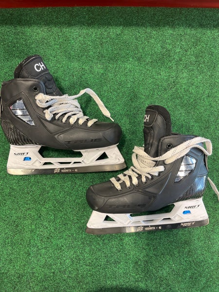 Senior True Custom Pro Hockey Goalie Skates (Regular) Pro Stock Size 8 (Used)