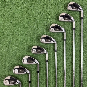 Callaway Rogue ST Max Iron Set 5-PW AW SW Stiff Flex XP 95 S300 -1/2 Short