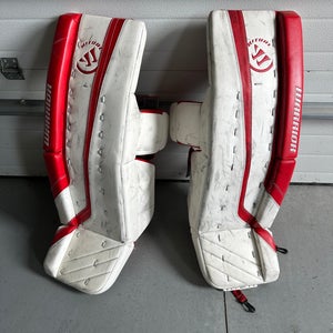 35"  2014 Warrior Ritual G2 Goalie Leg Pads  (Used)