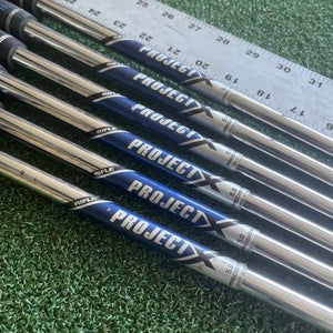 Project X Rifle 5.0 Iron Shaft Set .355 Taper See Desc For Lengths Golf Shafts