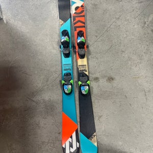 Kid's Volkl Kink Jr Skis With Marker 7 Bindings (Used) | 118 CM
