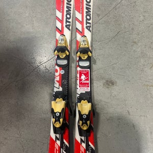 Atomic Race 7 Racing Skis With Rossingnol Comp J Bindings (Used) | 90 CM