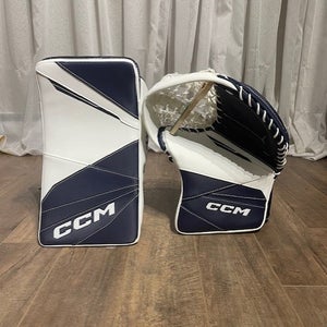 Brand new CCM Axis 2.9 intermediate Glove and Blocker
