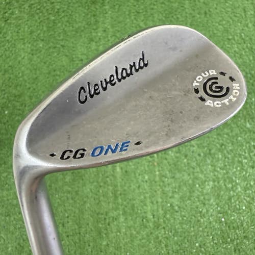 Cleveland CG One Lob Wedge 60 10 Bounce Traction Wedge Steel Left Handed