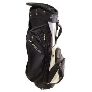 Used HotZ HTZ 3.5 Mens Cart Bag Black And White 11760-S000077756