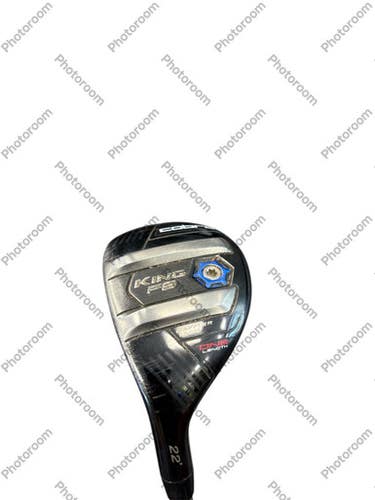 Used Cobra KING F8 BAFFLER ONE LENGTH Mens Hybrid Club LH 4 Hybrid 11850-S000020683