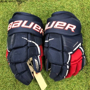 Senior Bauer Supreme Ultrasonic Gloves 14" (Used)