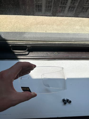 CCM Visor Pro Stock With Hardware