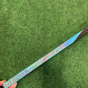 Senior Bauer Nexus Sync Hockey Stick Left Handed Pro Stock (Used) Pastrnak Curve