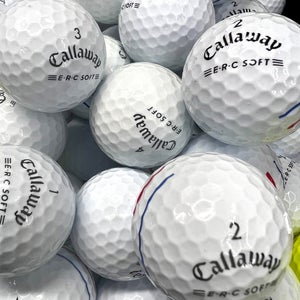 15 Premium AAA White Callaway ERC-Soft Used Golf Balls