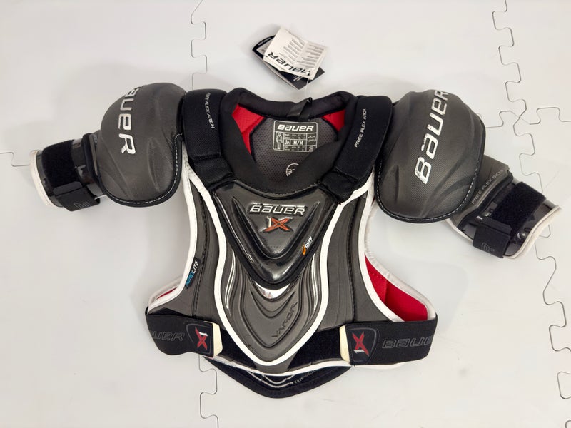 Medium Junior Bauer Vapor 1X Shoulder Pads (New)